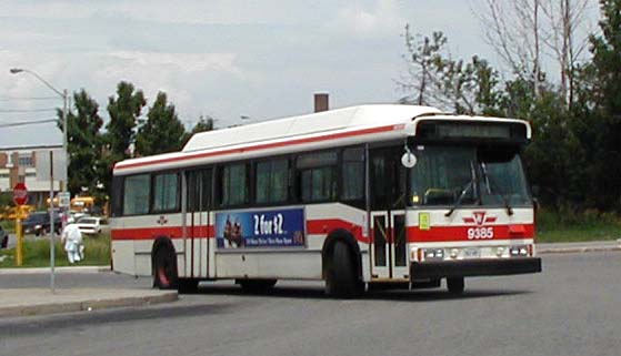 Toronto Transit Commission CNG Orion V 9385